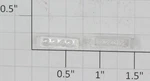 Lionel 2242-6/10 Clear Raised Marker Lens/number Board Set (2) (10). Fixed Price $20.00.