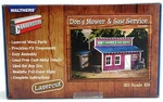 Ho Scale Don's Mower & Saw Service Laser-cut Structure Kit Walthers #933-3320. Fixed Price $35.00.