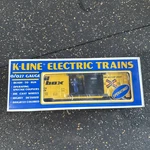 Line K-7008 Train Gauge Railroad Railbox Operating Car. Fixed Price $24.95.
