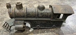 Early American Style Cast Iron Toy Train Engine. Fixed Price $15.00.