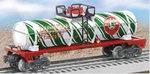 Lionel 6-36108 Gauge Candy Cane Single Dome Tank Car Ln/box. Fixed Price $75.00.