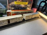 Lionel -6-16125 Set Of Two Virginian Stock Cars L2404. Fixed Price $23.10.