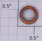 Lionel 260E-38C Copper Boiler Front Headlight Bezel Trim Ring 255, 260, 263 (10). Fixed Price $30.00.