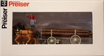 Preiser #30465 Horse-drawn Wagon -- Log W/driver & Load. Fixed Price $44.09.