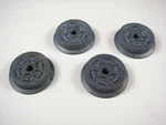Lionel 600-8379-032 Fire Car Wheels, Four Pieces, New Old Stock, Exc, Fits All. Fixed Price $7.99.