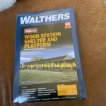 Ho Scale Wood Station Shelter And Platform Nib Kit Walthers #933-3188. Fixed Price $19.49.