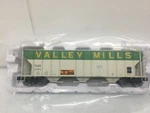Atlas #3001378 Valley Mills PS-4427 Low Side Covered Hopper 3-RAIL O-scale. New. Fixed Price $89.95.