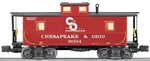 Lionel 6-27629 Gauge Chesapeake & Ohio Northeastern Caboose #90184 Nib. Fixed Price $97.27.