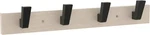 Franklin Brass B46762K-480 16" Geometric Post Hook Coat Rail White Oak & Black. Fixed Price $19.00.