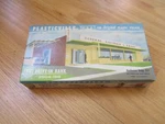 Plasticville 2904-198 Drive In Bank (12/22) Parts And Condition Shown. Fixed Price $25.00.