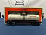 Lionel Meadow Brook Molasses #29604 Single Dome Tank Car 6-29604. Fixed Price $44.99.