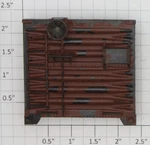 Lionel 714-17 Prewar Brown Boxcar End With Brakewheel. Fixed Price $25.00.