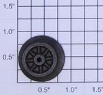 Lionel 8040-11 41/64" Rear Spoked Truck Wheels (12). Fixed Price $8.40.