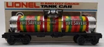 Lionel 6-9278 Gauge Lifesavers Chrome Plated Single Dome Tank Car/box. Fixed Price $45.49.