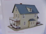 Ho Scale Two-story Haous By Walthers Kit 931-901 Po Nib. Fixed Price $21.95.