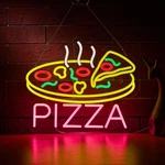 Pizza Neon Sign For Wall Cor Dimmable Led Light Usb Powered Art. Fixed Price $52.50.