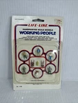 Life-like Ho Scale #1130 Working People Figurines For Train Set Scenery. Fixed Price $9.49.