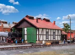 39438 Kibri Ho Kit Of Loco Shed, Double Track. Fixed Price $48.99.