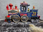 2000 Mr. Christmas 21ST Century Millennium Edition Electric Musical Train. Fixed Price $45.99.