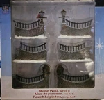 Lemax Village Table Accents - Stone Wall Box Of Pieces #034186. Fixed Price $26.00.