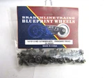 Branchline Trains Ho Scale Blueprint #161013 33" Wheelsets (24) Axles Nos. Fixed Price $21.99.