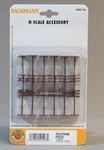 Bachmann Scale Telephone Poles (12) Train Scenery Accessory Utility BAC42506. Fixed Price $10.84.