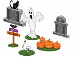 Lionel 1930080 Gauge Halloween Lawn Figures. Fixed Price $26.99.