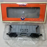 Lionel 3-RL Scale #1312 Up Union Pacific PS-2 2-BAY Covered Hopper 6-27016 Nib. Fixed Price $75.00.