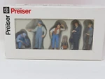Preiser 65342 Track Workers Conductor Hobo Maintenance Crew People Figure Set. Fixed Price $64.99.