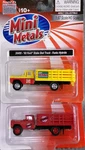 Classic Works Mini Metals Ho Scale 2 Axle Stake Bed Trucks. Fixed Price $22.59.