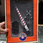 Boxed New Lionel Auto Crossing Gate And Signal 6-62162. Fixed Price $35.00.