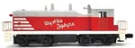 Lionel 6-8057 Gauge Burlington SW1 Switcher #8057. Fixed Price $69.99.