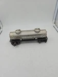 Lionel Trains Sunoco 6465 Dual-dome Tanker Silver Car O-scale. Fixed Price $11.43.