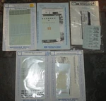 Microscale Decals Ho / Freight Data Refrigerator Np Cabs Caboose Box 5 Sleeves. Fixed Price $13.99.