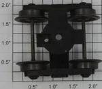 Lionel 567-1 Plastic Postwar Roller Bearing Plain Truck (10). Fixed Price $30.00.