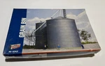 Walthers Cornerstone Ho Scale Building Structure Kit Big Grain Storage Bin Train. Fixed Price $24.99.