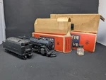 Untested Lionel 675 2-6-2 Prairie Steam Locomotive & 2466WX Tender Boxes 1949-52. Fixed Price $199.99.
