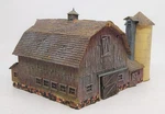 Woodland Scenics BR5038 Ho Built-&-ready Old Weathered Barn Building W/led. Fixed Price $92.09.