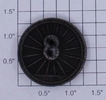 Lionel 2035-172 Plain Blind Center Wheel (10). Fixed Price $30.00.