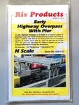 Scale Rix Products Early Highway Overpass With Pier Kit 628-0152 New. Fixed Price $11.99.