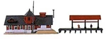 Model Power 570 Ho Scale South Side Freight Station. Fixed Price $29.69.