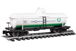 Bachmann 95003 Single Dome Tank Car Quaker State #754, Metal Wheels New Release. Fixed Price $149.95.