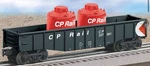 Lionel Cp Rail Gondola W/ Canisters 6-26332! & 0/27 Gauge Canadian Pacific. Fixed Price $45.00.