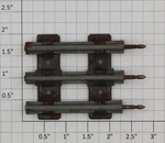 Lionel 313-83 O27 2-1/4" Bascule Bridge Track Section. Fixed Price $8.00.