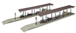 Faller 120191 Ho Scale Two Railway Station Shelters. Fixed Price $62.64.