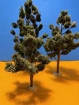 Dept 56 Village Landscape - Jack Pine Trees 52622 Set 3 15", 12", 9" Lot. Fixed Price $12.75.