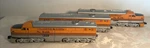 Lionel 6-18107 Gauge Denver & Rio Grande PA-1 Aba Diesel Engine Set #6001/6002. Fixed Price $465.00.