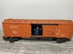 Lionel Gauge Sf 3484-25 Operating Box Car Good Cond. Fixed Price $19.99.