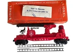 Postwar Lionel 3512 Operating Fireman Ladder Car W/ob/inst. Sheet Free S&h. Fixed Price $199.99.