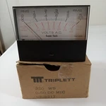 Triplett 320 Ws Panel Volt Ac Super Tech Rms Meter 0-1, 0-2.5, 0-5. Fixed Price $11.66.